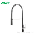 Pull-Out Hot and Cold Brass Kitchen Faucet